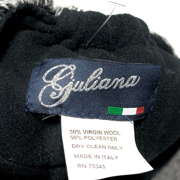 HAT Wool mixed CAPPELLIFICIO GIULIANA
Italy Mixed Media Newsboy Hat With Flower - Picture 10 of 12